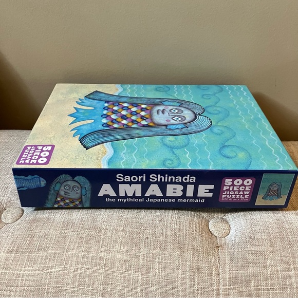 Amabie: The Mythical Japanese Mermaid 500-Piece Puzzle Saori Shinada - Picture 5 of 6